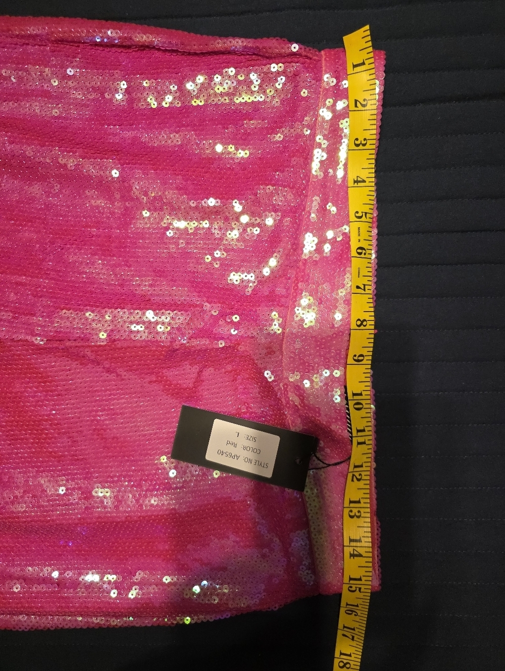 Vibrant Pink Sequin Set - Picture 8 of 14